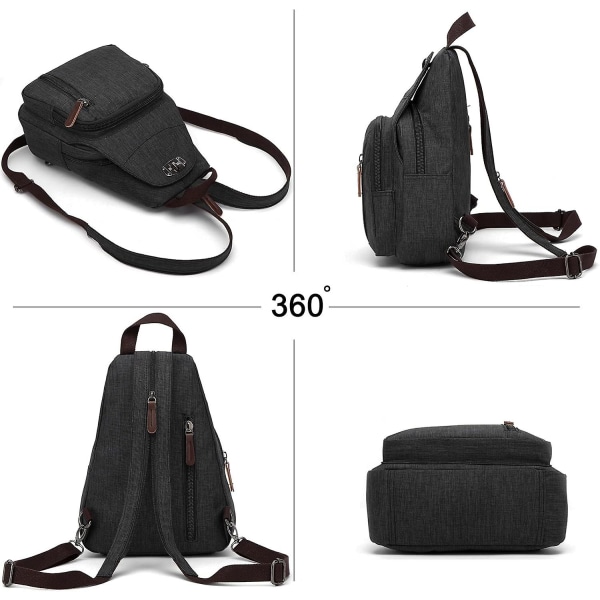 Retro bröstväska liten ryggsäck crossbody väska crossbody väska axelväska skolväska portfölj för män kvinnor pendling universitet skola resor dagpac