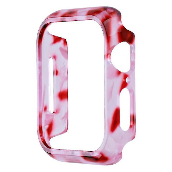 Resinikellokotelo Apple Watch Series 4/5/6/SE/SE (2022) 40 mm:lle, iskunkestävä urheilukellokotelo Peach