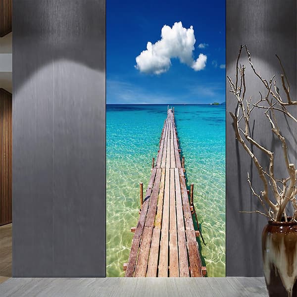 (38.5*200cm*2kpl) 3D-efektinen ovitarra 40