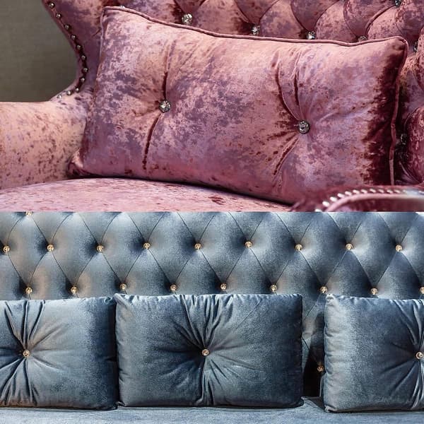 50 stk. 25 mm krystal knapper til sofa polstring, transparent rhinestone til møbel tilbehør til sofa og seng dekoration med