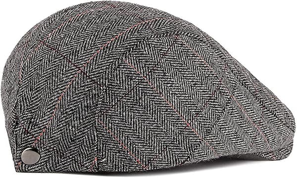 Herre Vinter Flat Caps Hatter Spiss Flat Cap Avisgutthatter Acsergery Gave
