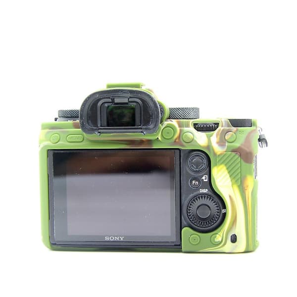 Mjukt silikonfodral för Sony A9/A7M3/A7R3 Camouflage