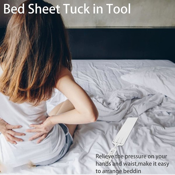 Sänglakan Tuck Tool Instoppningsverktyg för säng, madrasslyftare Byt lakan Tuck Cover Tucking Paddel Sänglakan Bytehjälp för instoppning