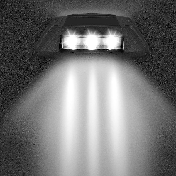 2 kpl aurinkokennovalaisimia LED-ajotievalaisimet laiturin valot portaille kävelyteille portaisiin puutarhoihin pihoille Warm White