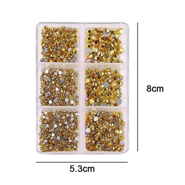 Flat Back Nail Art Krystallsteiner Krystall Flatback Steiner For Utsmykning style 9