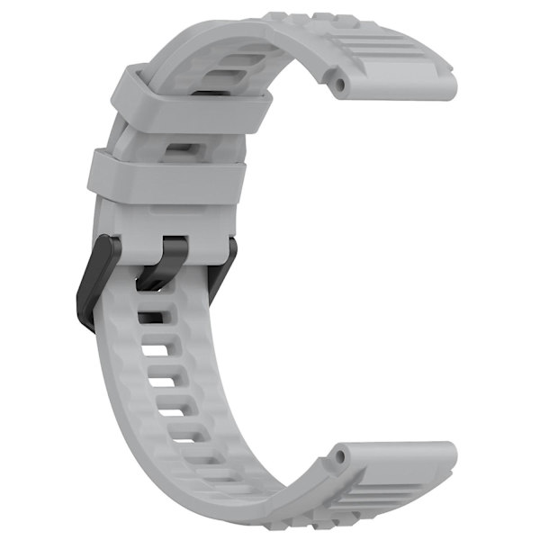 Justerbart silikonarmband för handleden till Huami Amazfit T-rex Ultra A2142 Grey