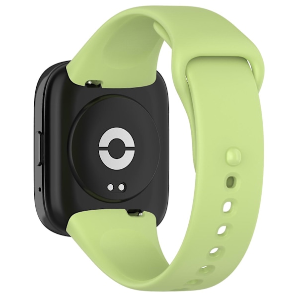 Udskiftnings silikone urrem til Xiaomi Redmi Watch 3 Lite, blød urrem Lime