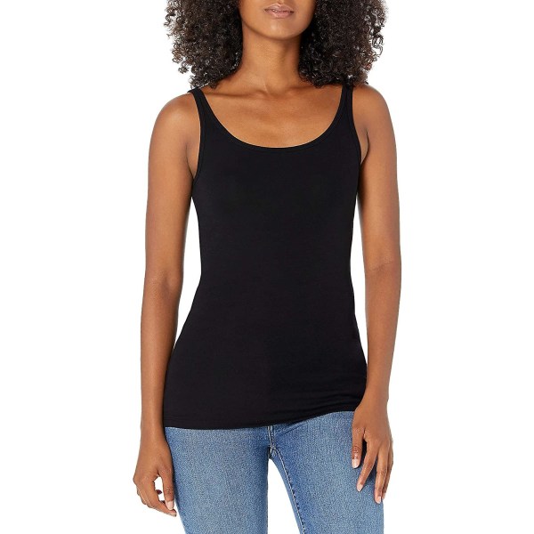 Dame Slim-fit Tynd Stroptop, Pakke med 2 Style 1 XXL