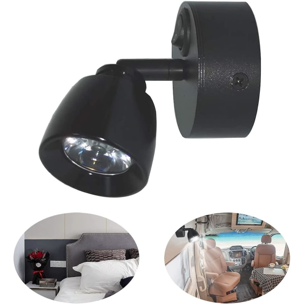 Rv läslampa 12 volt Rv Led-lampor roterbar lässtrålkastare