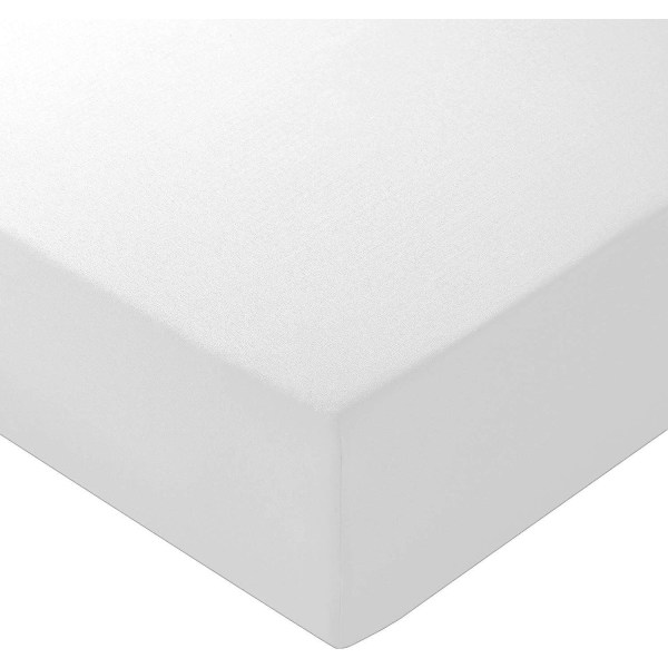 100% egyptiläistä puuvillaa 10\"/25cm syvät lakanat - Muotoonommeltu - Yhden hengen - Kahden hengen - King - Super King White Super King