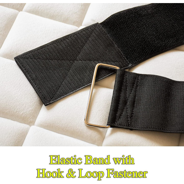 Lakanhållare | Ett elastiskt band med fäste passar alla madrassstorlekar! En rem håller ditt lakan hårt mot madrassen. Inga lösa remmar, arkklämma