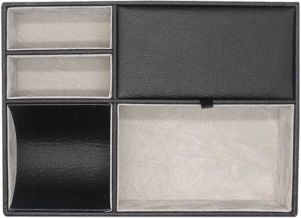 Artmusekits konstläderbricka, herrkläder topporganisatör