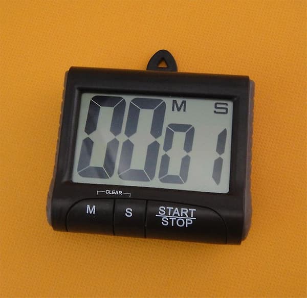 Digital Kök Timer och Stoppur, Stor Display, Hög Alarm, Magnetisk, Stativ