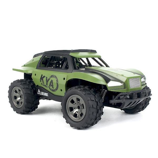 KYAMRC KY-1818A 1:18 2.4G Aavikko Kiipeily RC Auto Lasten Lelu Simulaatio Maastoauto Kauko-ohjattava Auto Green