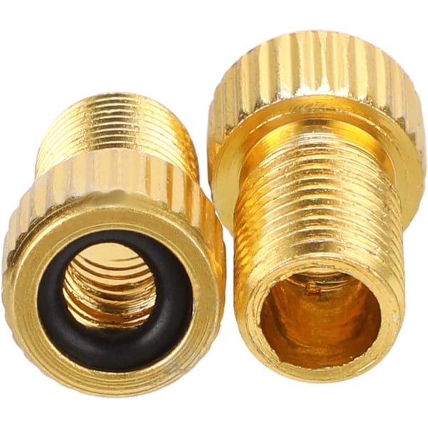 4 st Presta till Schrader Ventiladapter, Aluminiumlegering Adapterkonverterare Cykelventil