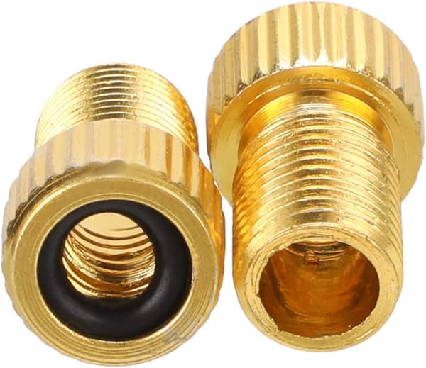 4 stk. Presta til Schrader Cykelventiladapter, Aluminiumlegeringsadapter Konverter Cykelventil