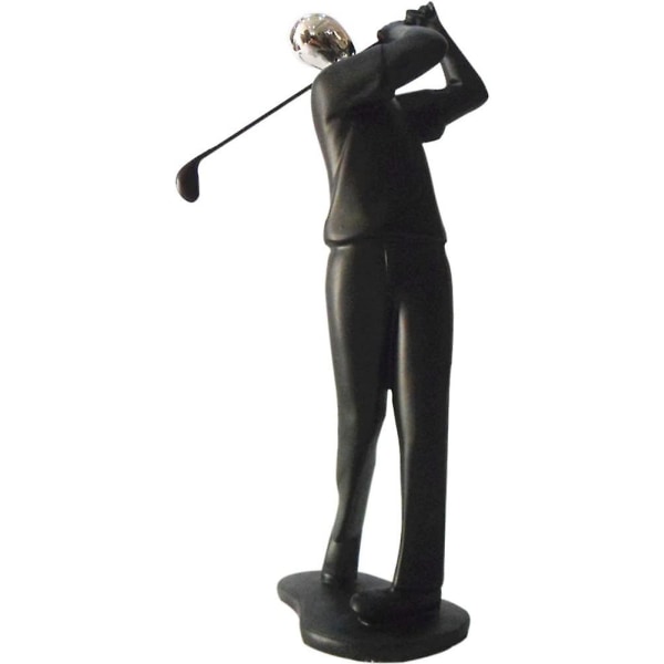 Belysning Mode Resin Art Sports Man Skulptur (golf B)