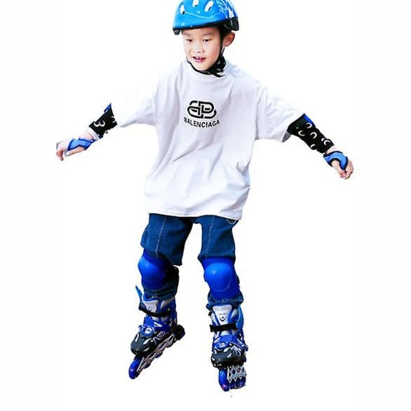 Justerbara Inline Skates Led Inline Skates Blue L