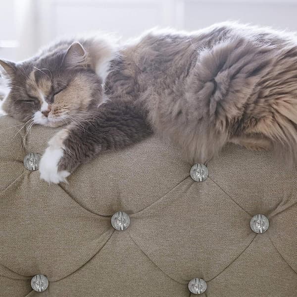 50 stk. 25 mm krystal knapper til sofa polstring, transparent rhinestone til møbel tilbehør til sofa og seng dekoration med