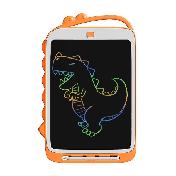 LCD-kirjoitustaulu lasten leluihin, kirkkaat värikkäät LCD-piirustusalustat orange 10inch