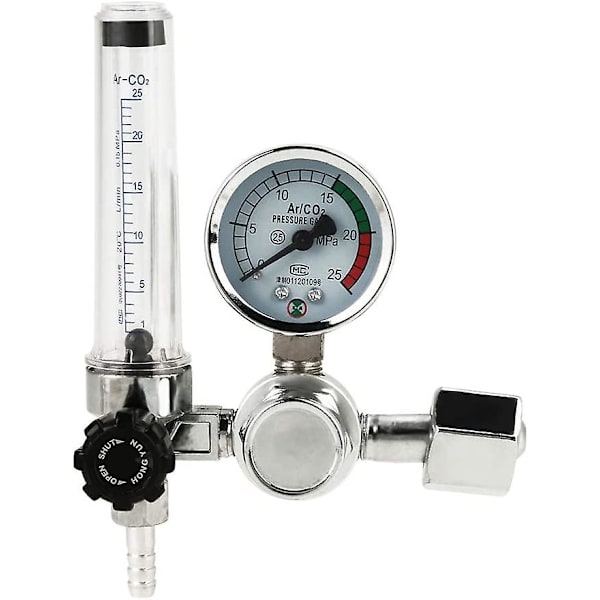 Argon Regulator 0-25mpa Tryckregulator Gasmätare För Mig Wig Svetsning