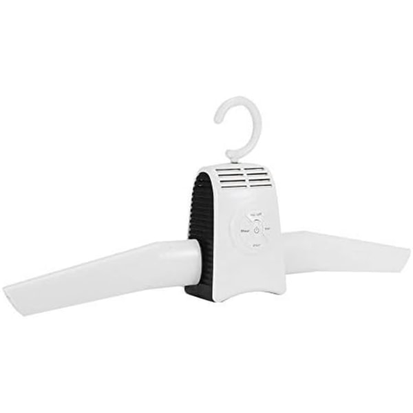 Kleshenger med flere luftuttak, varm og kald dobbelmodus, sammenleggbar kleshenger, lett og bærbar klesvaskskohenger for hjemmet (US 110‑240V)