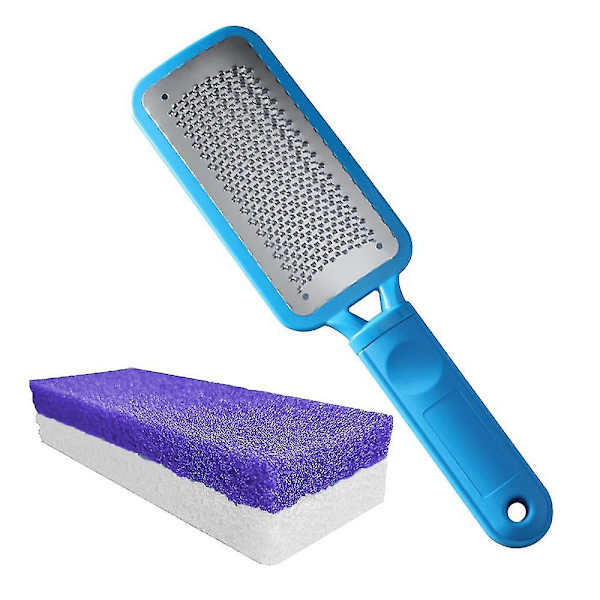 Professionelt Fodpleje Pedicure Sæt Skrubber Fodfil Og 2 I 1 Pimpsten Til Fjernelse Af Hård Hud style 7