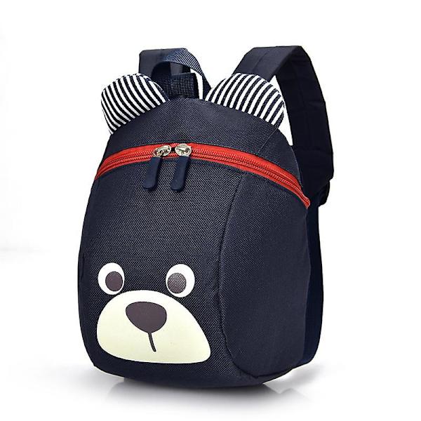 Baby skolväska, barnryggsäck för pojkar och flickor för inomhus- och utomhusaktiviteter Dark blue