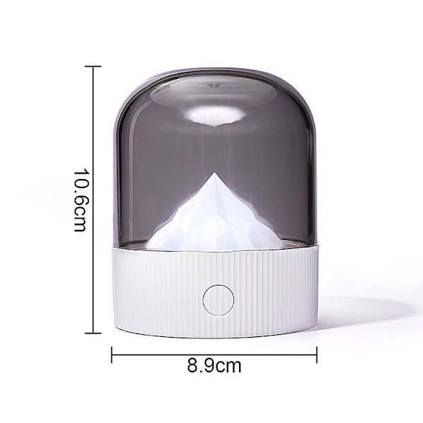 LED Skrivebordslampe, Nattlys til Soverom, Dimbar LED-belysning, Unik Innflytningsgave Style 2