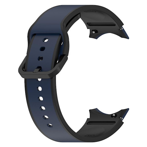 20 mm sportklockarmband för Galaxy Watch4/5/6 40 mm 44 mm/Watch6 Classic 43 mm 47 mm/Watch 5 Pro 45 mm Midnight Blue  Black