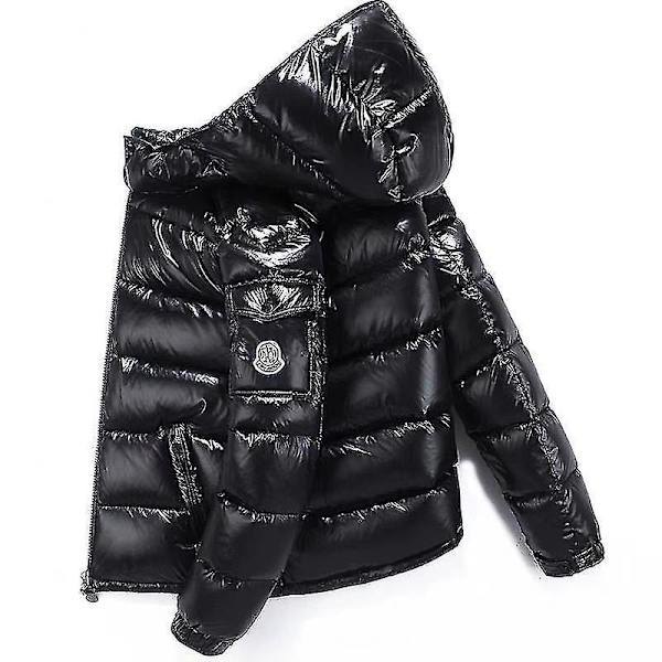 Huva Dunjacka Blank Dunjacka Herr Vinterjacka Svart(rekommenderad Höjd 175-180cm) Black
