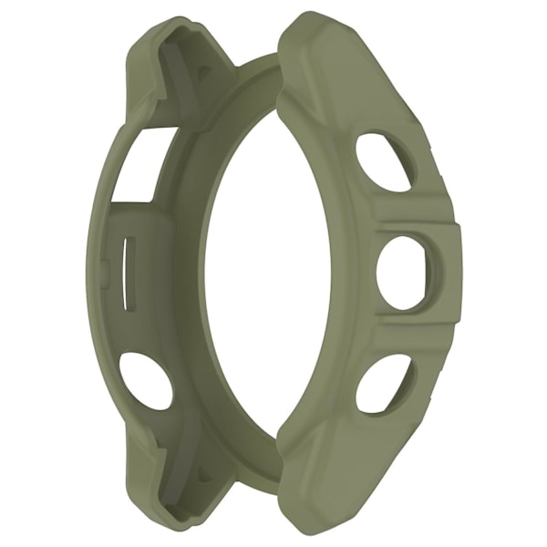 TPU watch för Garmin epix Pro ( Gen 2) 47 mm/Fenix ​​7 Pro /Fenix ​​7, ihåligt cover anti-scratch Jungle Green