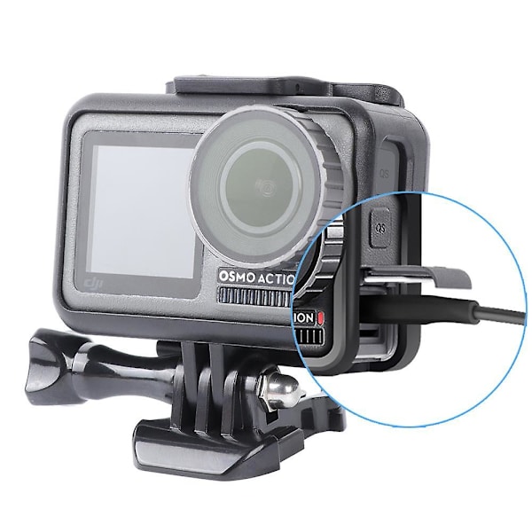 Antifall PC-skyddande ram för DJI Osmo Action, kameraskalsskydd