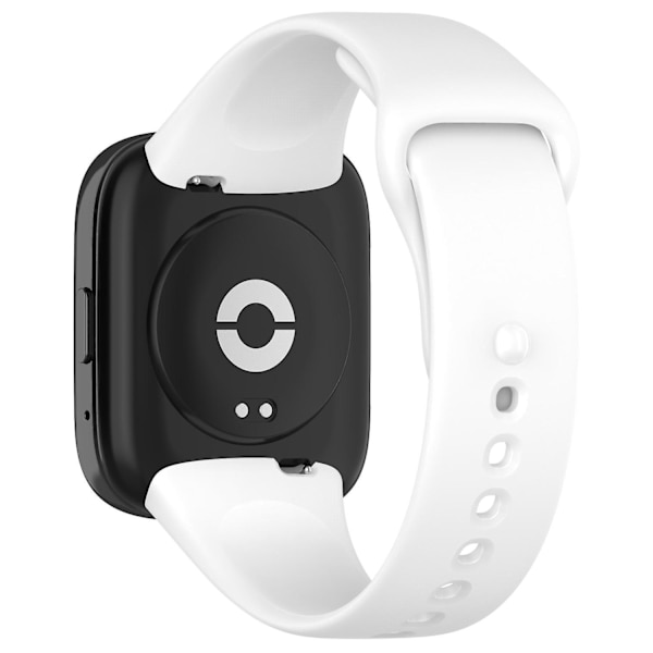 Udskiftnings silikone urrem til Xiaomi Redmi Watch 3 Lite, blød urrem White