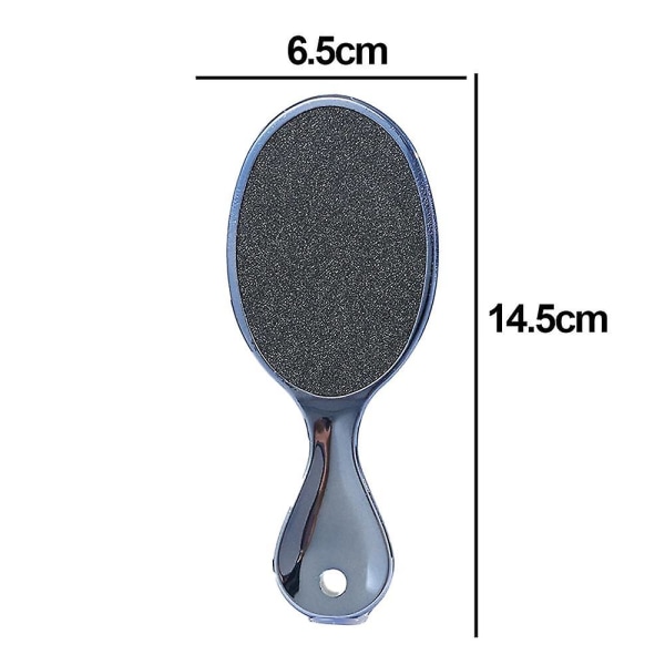 Fod Callus Fjerner Med Glasætsningsteknologi, Nano Glas Fodfil, Fod Pedicure Værktøjer light black matte
