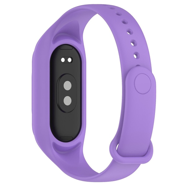 För Xiaomi Smart Band 8 ersättande watch Integrera cover med case Purple
