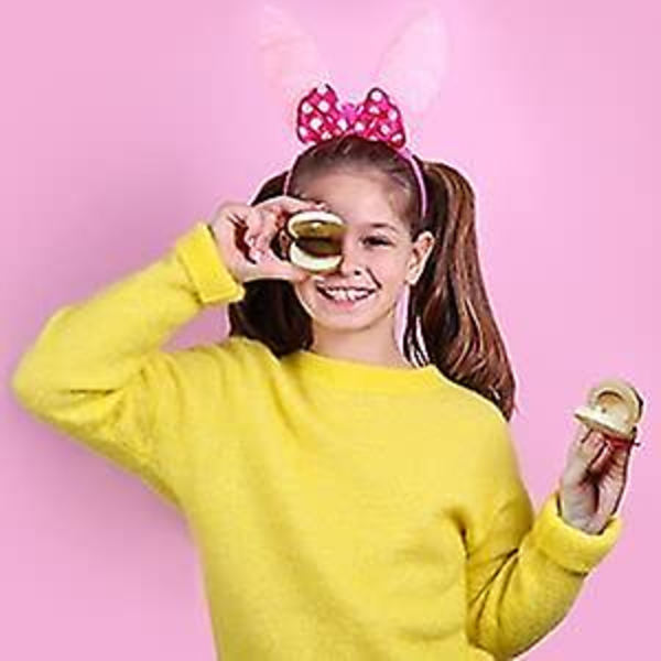 Tre Kastanjett Slagverksinstrument - 4 stk Håndfingerkastanjetter Festgaver Spanske Tre Kastanjetter Klasserom DIY Rytme Musikk Musikkinstrument F