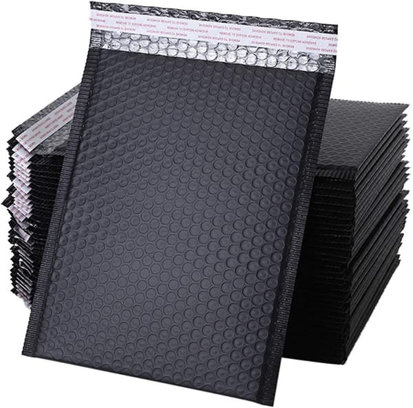 20 st 180*200mm Poly Bubble Mailers Självförslutande kuvert Vadderade bubbelfodrade