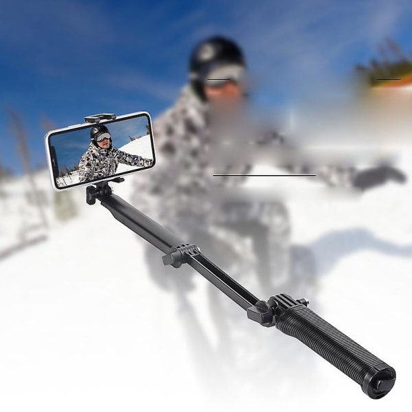3-vägs handgrepp arm Bluetooth selfiepinne stativfäste vattentät monopod för GoPro 6/5/4+/3+ etc.
