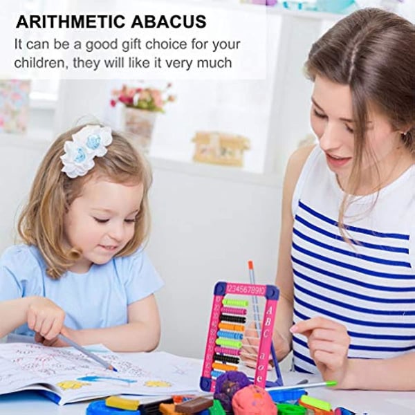 Tomaibaby Plast Abacus Matematik Leksak Pedagogisk Räkningsleksak Addition Subtraktion Pärlräknare Tidiga Matematikfärdigheter För Barn Matematikspel Kindergarten Undervisning