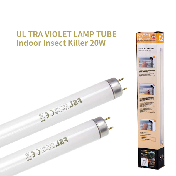 T8 Fluorescerende lampe myggdreperlampe rør 20W Elektrisk mygglampe for T8 10W 33cm