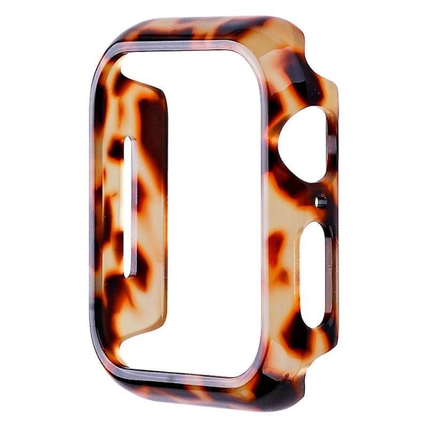 Resinikellokotelo Apple Watch Series 4/5/6/SE/SE (2022) 40 mm:lle, iskunkestävä urheilukellokotelo Tortoiseshell Color