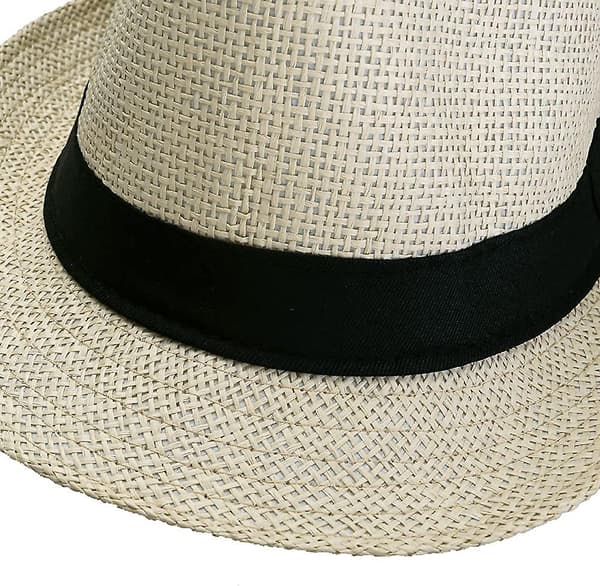 Panama Summerstraw Solhatte Til Acsergery Mænd Kvinder Strandhat Klassisk Gave
