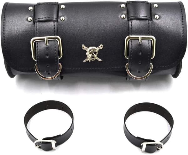 BJ Global Lædersidetaske til Harley Davidson
