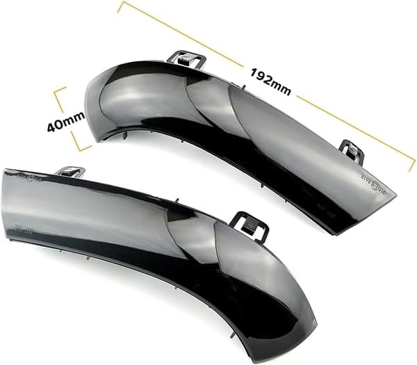 2 STK Dynamisk Blinklys Sidevinge Bakspejl Indikator Sekventiel LED Blinklys Til VW GOLF 5 GTI V MK5