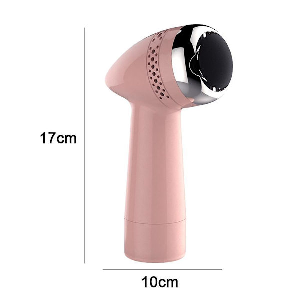 Elektrisk fil og callusfjerner, genopladelig fodsliber, pedicure fodfil callusfjerner 1200mAh (pink silver)