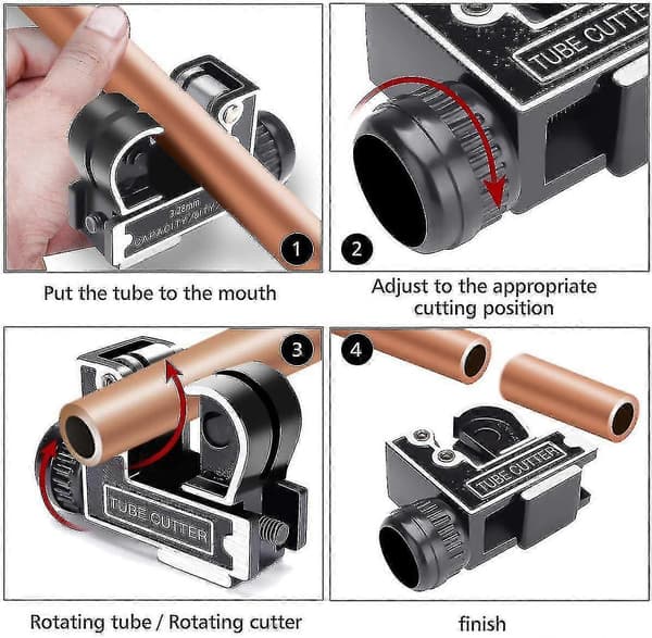 3-28mm Mini Rørkutter, Rørkutter Kobberrørkutter Skjæreverktøy For Kutting