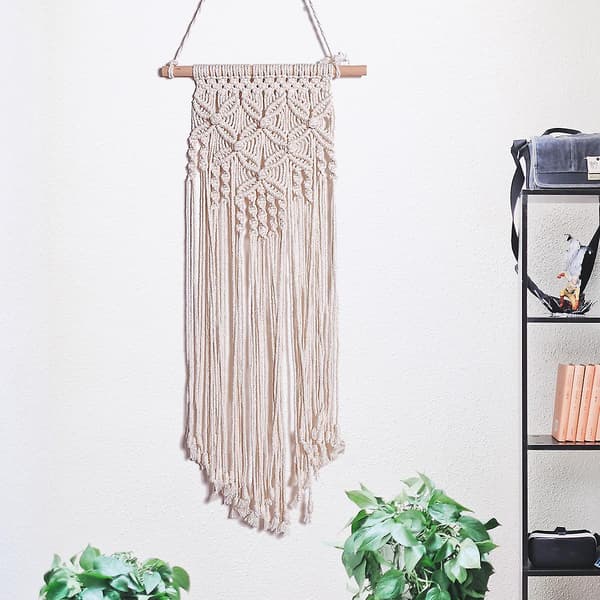 Liten väggdekoration i boho-chic stil för hemmet, dekoration för lägenhet, sovrum, vardagsrum, galleri