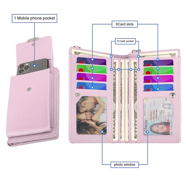Crossbody Telefonveske Dame Mobiltelefonvesker