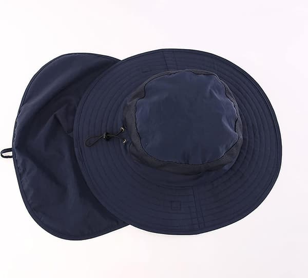 Utomhus Upf50+ Mesh Solhatt Bred Brätte Fiskehatt Med Acsergery Nackskydd Present